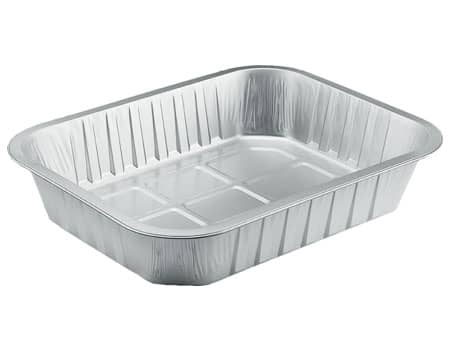 Silver meat tray
